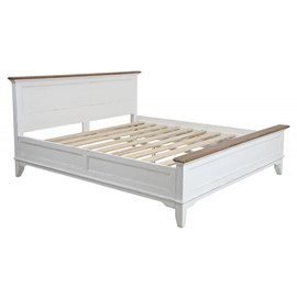 Lit bois blanc - esquisse interior's