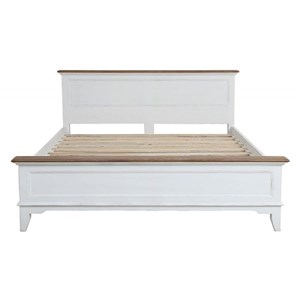 Lit bois blanc - esquisse interior's