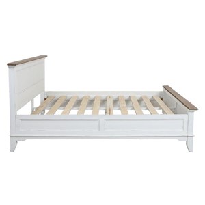 Lit bois blanc - esquisse interior's