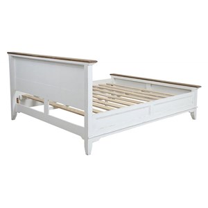 Lit bois blanc - esquisse interior's