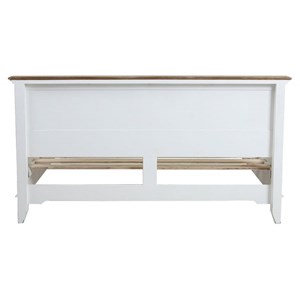 Lit bois blanc - esquisse interior's