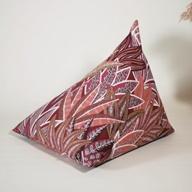 Coussin de méditation - berlingot floral