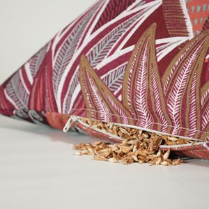 Coussin de méditation - berlingot floral