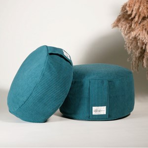 Coussin de méditation bas - zafu velours