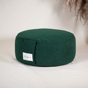 Coussin de méditation bas - zafu velours