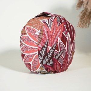 Coussin de méditation bas - zafu floral