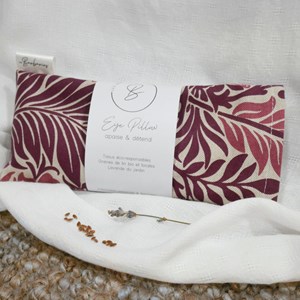 Coussin yeux lin lavande - botanica