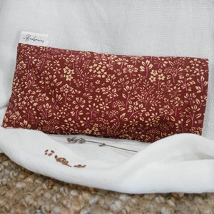 Coussin yeux lin lavande - florea