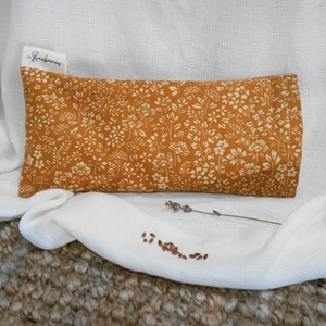 Coussin yeux lin lavande - florea