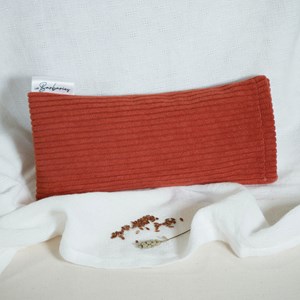 Coussin yeux lin lavande - velours