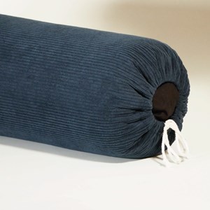 Coussin de yoga - bolster velours côtelé