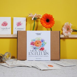 Coffret fleurs • 12 sachets de graines