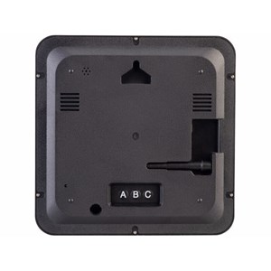 Horloge digitale radio-pilotée rouge