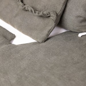 Trio Coussins relaxation -  kaki