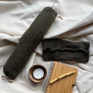 Trio Coussins relaxation -  kaki