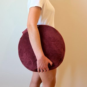 Zafu - coussin méditation vigne