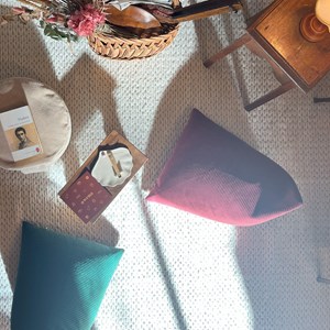 Berlingot - coussin méditation vigne