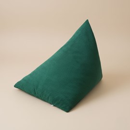 Berlingot - coussin méditation vert