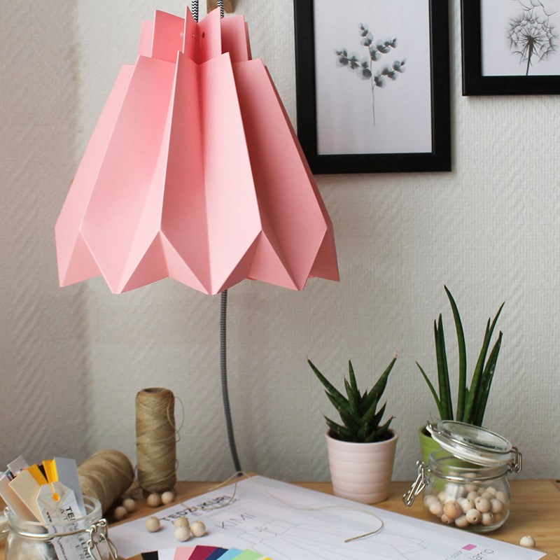 Suspension origami en papier - kit diy