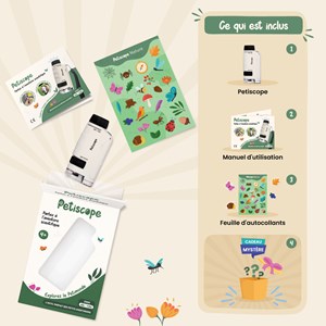 Petiscope - microscope portable enfant