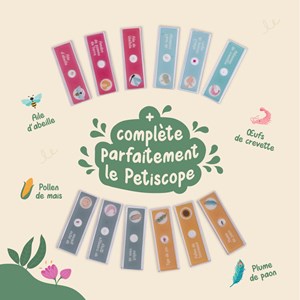 Petiscope - 12 lamelles observables