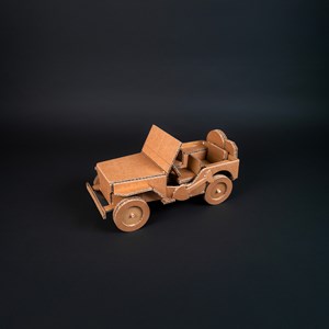 Maquette véhicule du débarquement géant