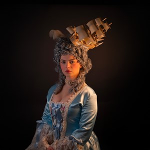 Maquette du vaisseau de louis 14