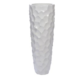Vase cactus 120 cm blanc