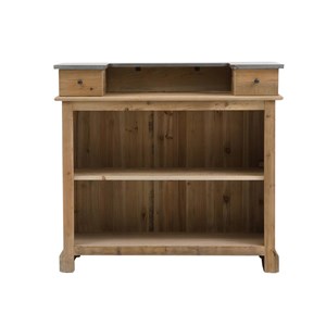 Meuble bar en bois recyclé 120cm garance