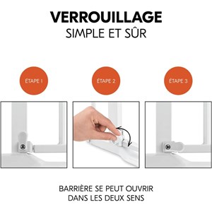 Barrière hauck blanc