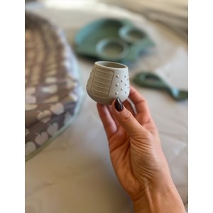 Dinkycup tasse d'apprentissage gris