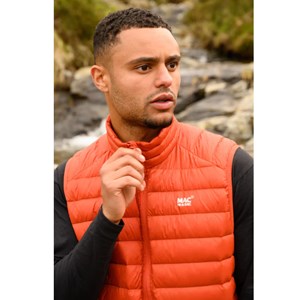 Doudoune sans manche mias alpi orange xl