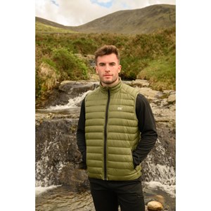 Doudoune sans manche mias alpi kaki xl