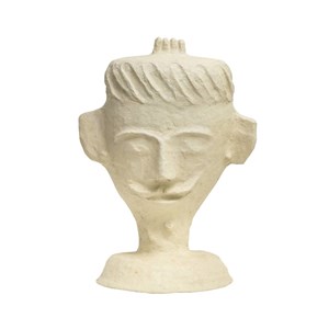 Sculpture buste en papier mâché