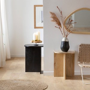 Table basse gigogne en bois de manguier