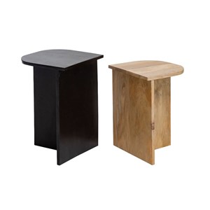 Table basse gigogne en bois de manguier