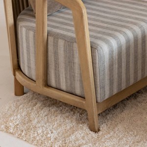 Fauteuil en bois de manguier térence