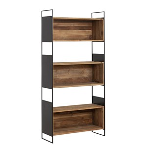 Bibliothèque en bois recyclé 90 cm