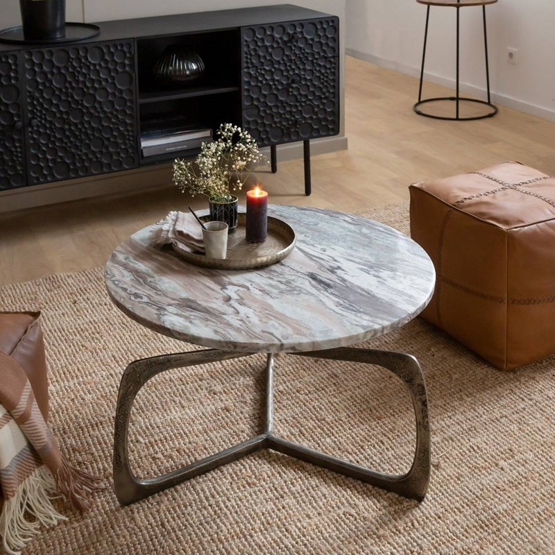 Table basse en marbre