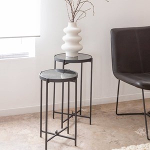 Sellette gigogne miroir