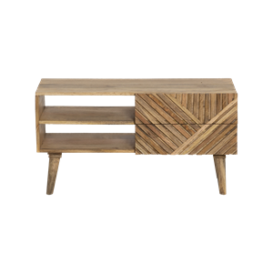 Meuble tv en bois de manguier