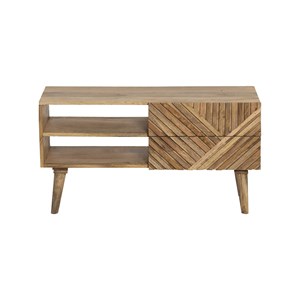 Meuble tv en bois de manguier