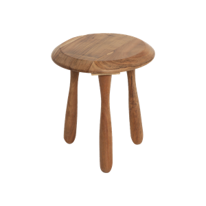 Tabouret en bois d'acacia