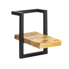 Etagère murale en bois de manguier