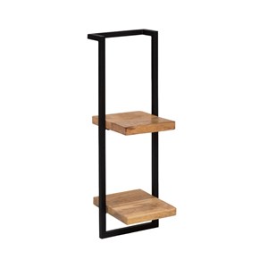 Etagère murale haute en bois de manguier