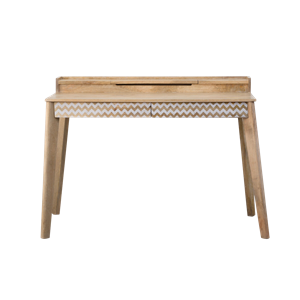 Bureau pupitre en bois de manguier