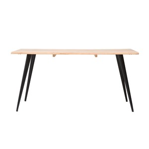 Table à manger en bois d'acacia massif