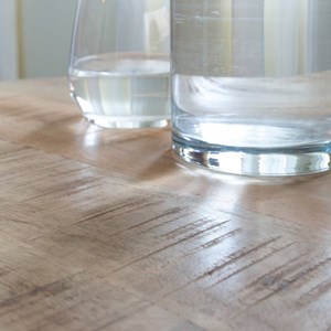 Table basse gigogne en bois de manguier