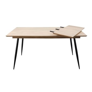 Table à manger avec allonges en bois