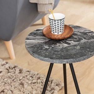 Bout de canapé en marbre